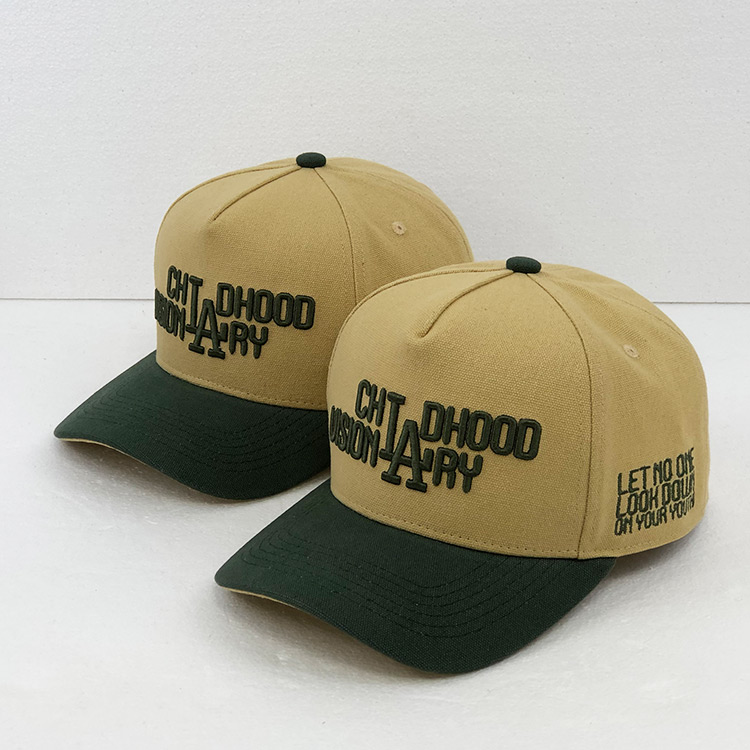 5-Panel Cotton Cap — custom hat photo 2